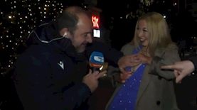 נטאשה חושפת את הקעקוע, צילום: צילום מסך SportItalia